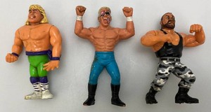 1990s  4.5 Wrestling Figures Including STING And More