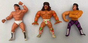 1990s  4.5 Wrestling Figures Including  Ultimate Warrior And More