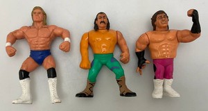 1990s  4.5 Wrestling Figures Including Jake The Snake Roberts And More