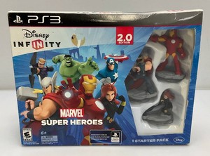 PS3 Disney Infinity Marvel Super Heroes Starter pack (Factory Sealed)
