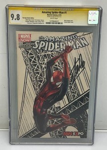 Last Chance RELISTED DO TO NO PAYMENT CGC 9.8 Graded STAN LEE Autographed Amazing Spider-man #1 Marvel Comics