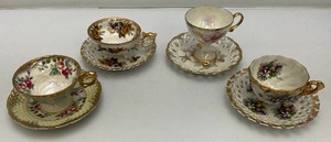 Misc. Vintage Collectible Teacups And Saucers Including Delcornado And More