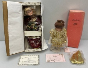 Misc. Collectible Porcelain Dolls Including  Heritage Signature Collection Holly And More In  Original Boxes