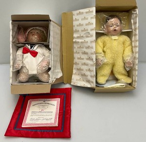 Misc. Collectible Ashton Drake Porcelain Dolls Including Mommy, Im Sleepy And Jill In  Original Boxes