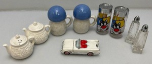 Misc. Collectible Salt & Pepper Shaker Sets Including Tweety Bird And More