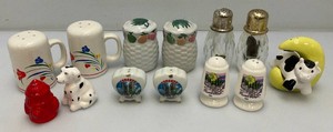 Misc. Collectible Salt & Pepper Shaker Sets Including Cow Jumped Over The Moon And More