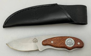 New Puma Brand Straight Blade Knife With Sheath 2 12 Blade