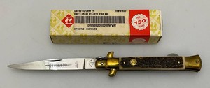New Vintage Kissing Crane Stiletto Knife Germany KC-48 3 12 Blade