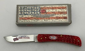 New Case The South Will Rise Again Folding Pocket Knife 3 Bkade