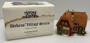 The Heritage Collection Dickens Village Series Cobb Cottage In Original Box