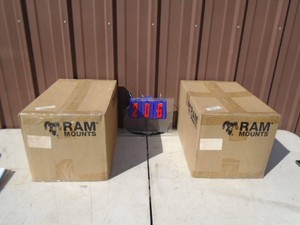 Qty of 2 Ram mounts. See picture. As shown.