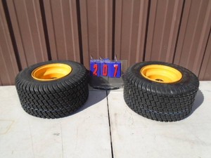 Qty of 2 Garden tractor tires. 18 x 8.50 � 8. As shown.