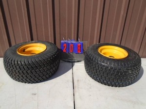 Qty of 2 Garden tractor tires. 18 x 8.50 � 8. As shown.