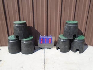 Qty of 6 Sprinkler boxes. As shown.