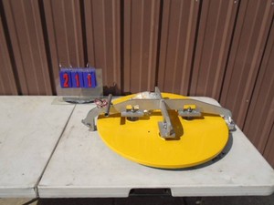 Tank cover. Approx 25� in diameter. As shown.