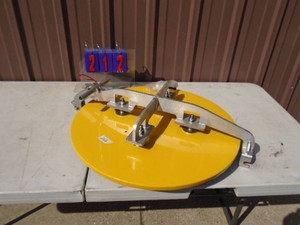 Tank cover. Approx 25� in diameter. As shown.