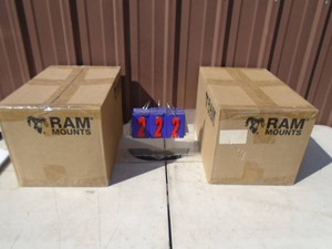Qty of 2 Ram mounts. See picture. As shown.