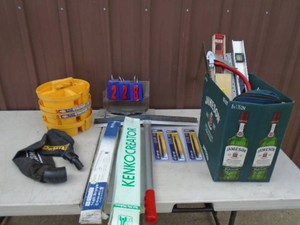 Assorted hardware. As shown.
