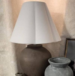 Set of 3 Scallop Pleated Lamp Shade White - Threshold designed with Studio McGee