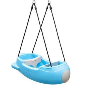 Step2 Signature Rocket Swing for Two Toddler & Baby Outdoor Double Swing