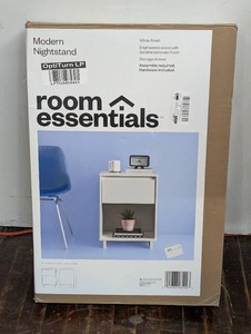 Modern Dorm Nightstand White - Room Essentials
