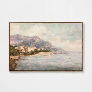 36x24 Coastal Landscape Wall Art - Threshold designed with Studio McGee