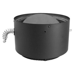 Model DVL Double Wall Stove Pipe 6in. Diameter Stovetop Adapter, Damper