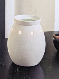 Ceramic Sanded Tabletop Wax Warmer  Threshold