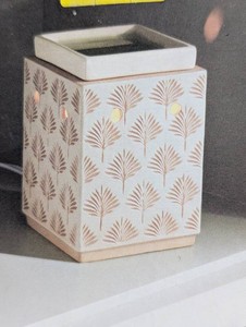 Ceramic Debossed Pattern Wax Warmer - Threshold