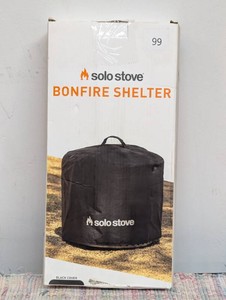 Solo Stove Bonfire Shelter - Weather-Resistant Round Cover for Solo Stove Bonfire Fire Pit and Accessories