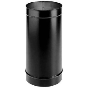 DuraBlack 6 Single Wall Black Stovepipe, 24 Length 6DBK-24
