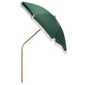 Valencia 6.5 Beach Umbrella - Outdoor - PAT8503 - Hunter Green - Safavieh