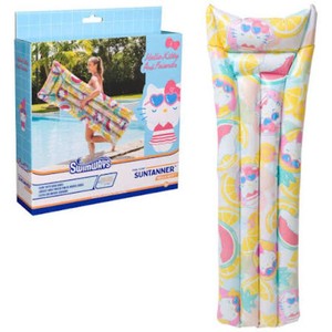 Swimways Hello Kitty Suntanner Pool Float, Inflatable Pool Floats & Kids Pool Toys, Swimming Pool Accessories & Beach Essentials for Teens Aged 14 & Up