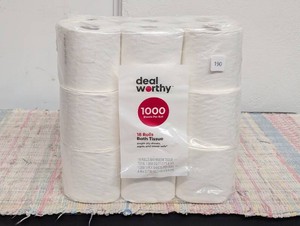 Deal-worthy 18 Rolls 1 ply Bath Tissue