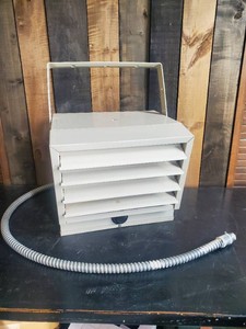 Working Horizontal Down Flow Electric Garage Heater