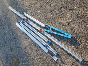 Large Group of Metal Woodworking Cutting Guides