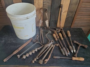 Large Collection of Antique Tools - Lots of Solder Irons & More