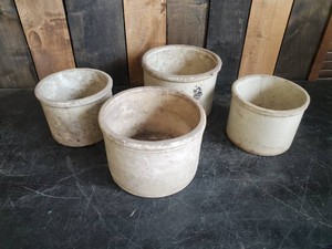 4 Vintage Crocks