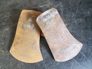 2 Vintage Axe Heads - Lakeside & Expert