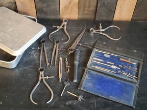 Large lot of Various Calipers in tote