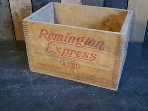 Solid Remmington Express dovetail Ammo Crate