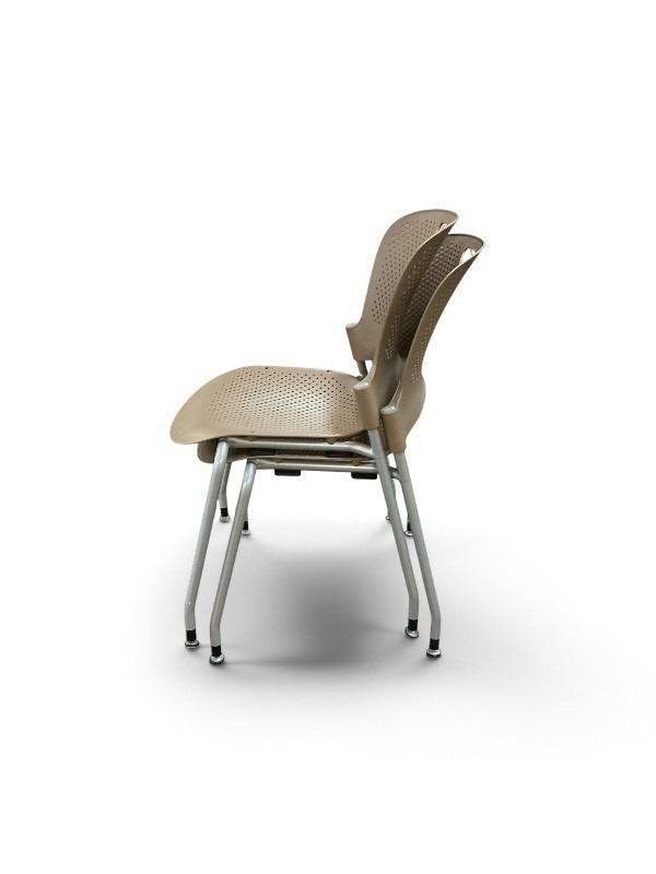 Set of two Herman Miller Caper Stacking Chair