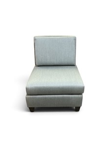 Set of 2 armless lounge or modular sectional chair from Martin Brattrud Retail price $2900 each