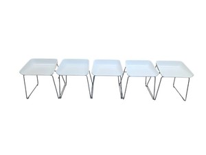Set of 5 Steelcase Turnstone Scoop Chairs (Low-ProfileMid-Height Variant) Retail price $559