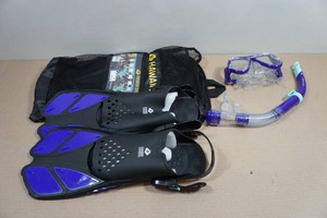 Hawaii Divers Adult Manta Ray Snorkel Set - Fin Size LXL