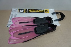 Cressi Agua Adult Fins - 3536, 2.53.5