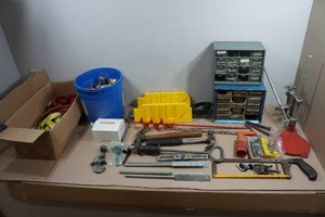 Assorted Tools and Hardware