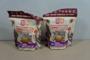 2 Boss DogCat Pro Balls Pork Meatball DogCat Treats