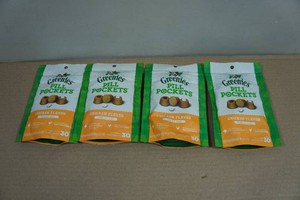 4 Greenies Pill Pockets - Tablet Size - Chicken Flavor