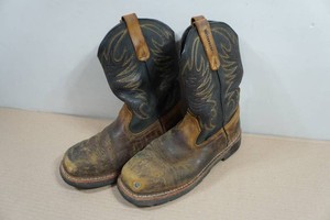 Thorogood Mens Wellington 11 Square Toe Work Boots - Size 7.5